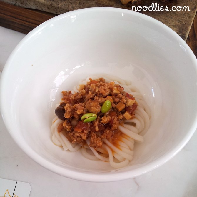 handmade longevity noodles