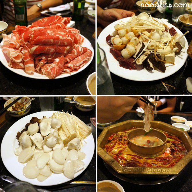 spicy sichuan hot pot ingredients