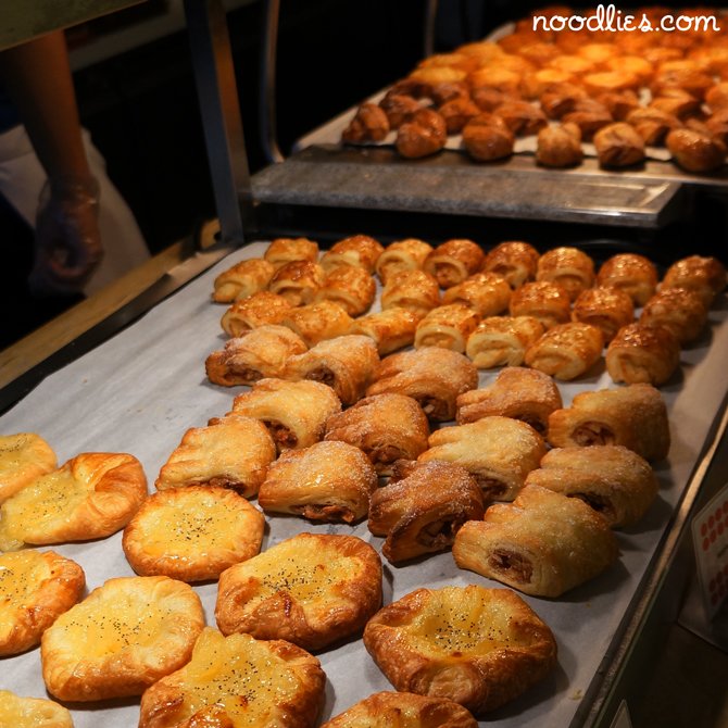 Gobo Chit Chat breakfast pastries at Traders Hotel