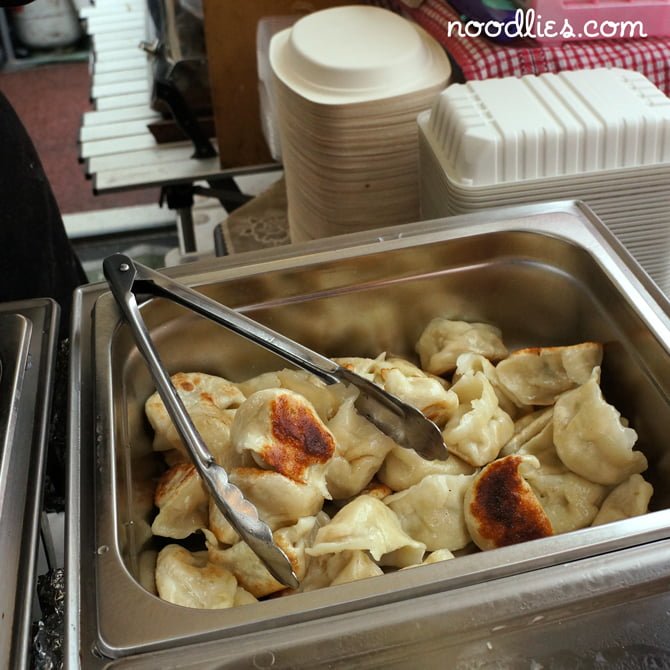 Campsie Food Festival fried dumplings