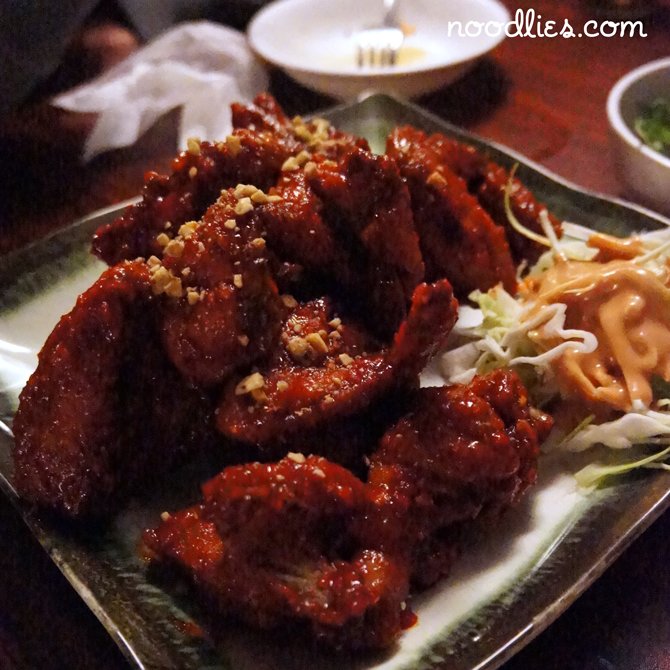korean chilli fried chicken