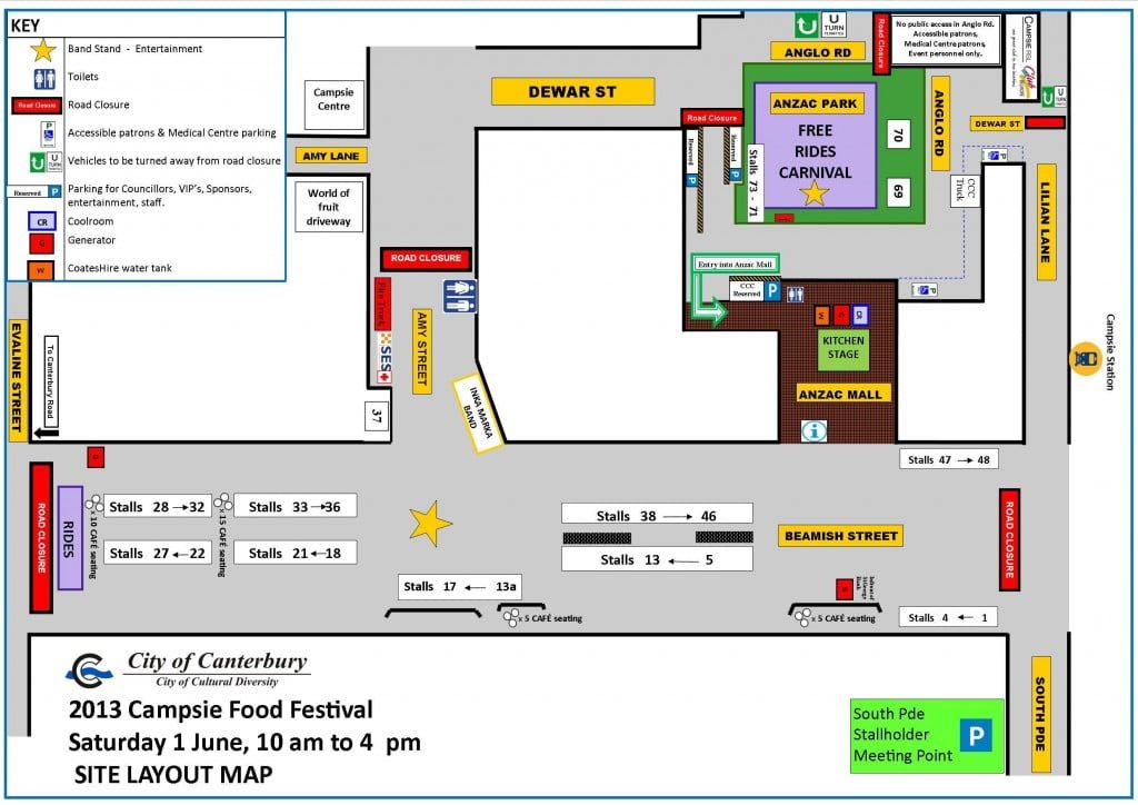 CFF 13 SITE LAYOUT Map2