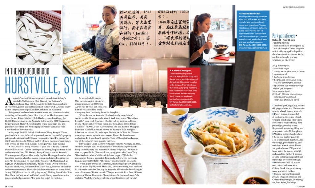 SBS Feast Magazine Thang ngo