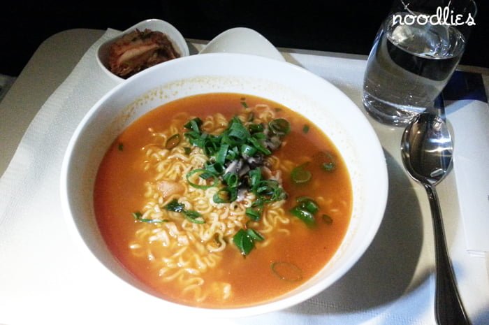 Asiana airlines ramen snack