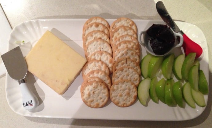 Game of Thrones Themed Dinner Menu Tyrion Lannister Cheese Plate with Whisky Cheddar from Wicked Cheese 2