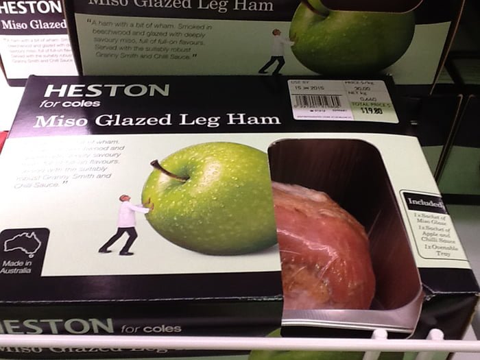 Is Aldi Cheaper For Your Christmas Shopping Coles Heston Miso Glazed Ham