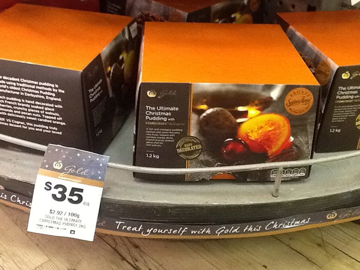 Is Aldi Cheaper For Your Christmas Shopping Woolworths Ultimate Christmas Pudding