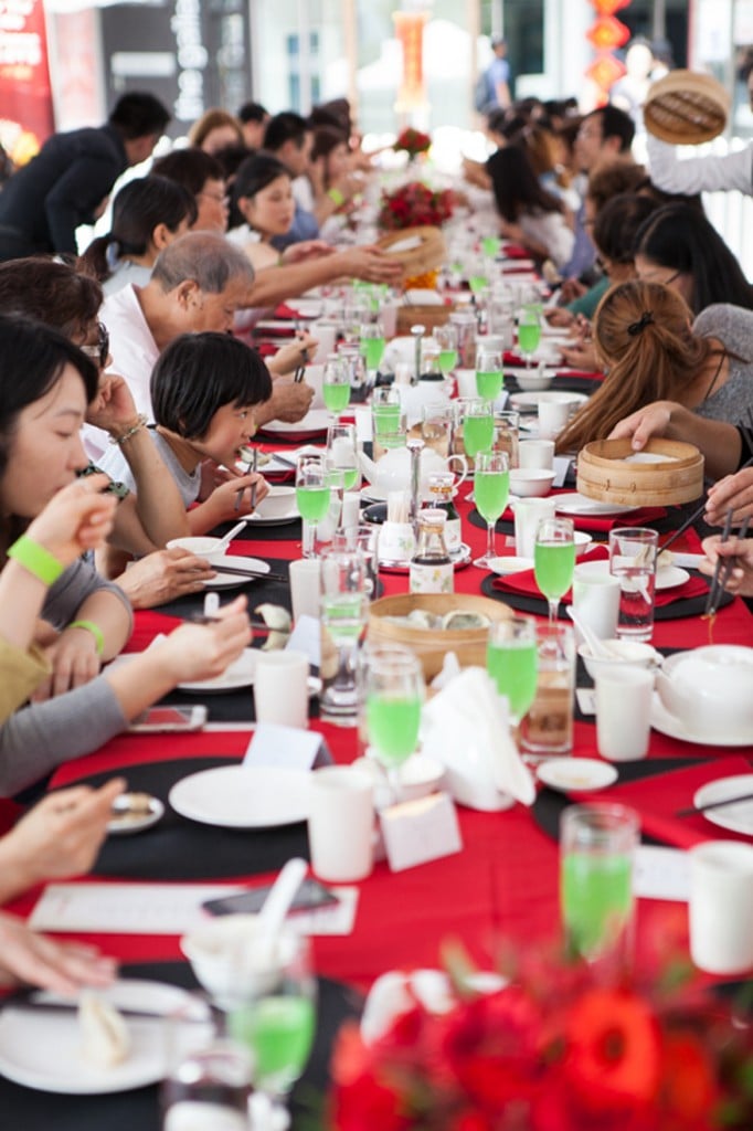 St.George Australia's Longest Lunar New Year Lunch Table