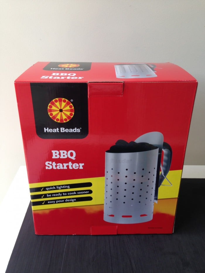 Heat Beads BBQ Chimney Starter authentic Barbeque Barbecue in 12 minutes review